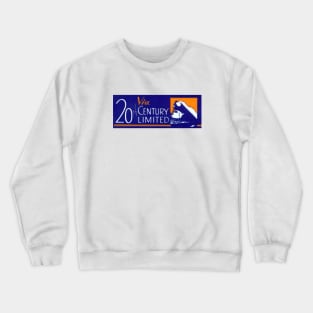 1930s Railroad Train 20th Century Limited Crewneck Sweatshirt